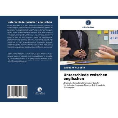 Unterschiede zwischen englischen, Taschenbuch von Saddam Hussein, Verlag Unser Wissen, 978-620-3-81133-9