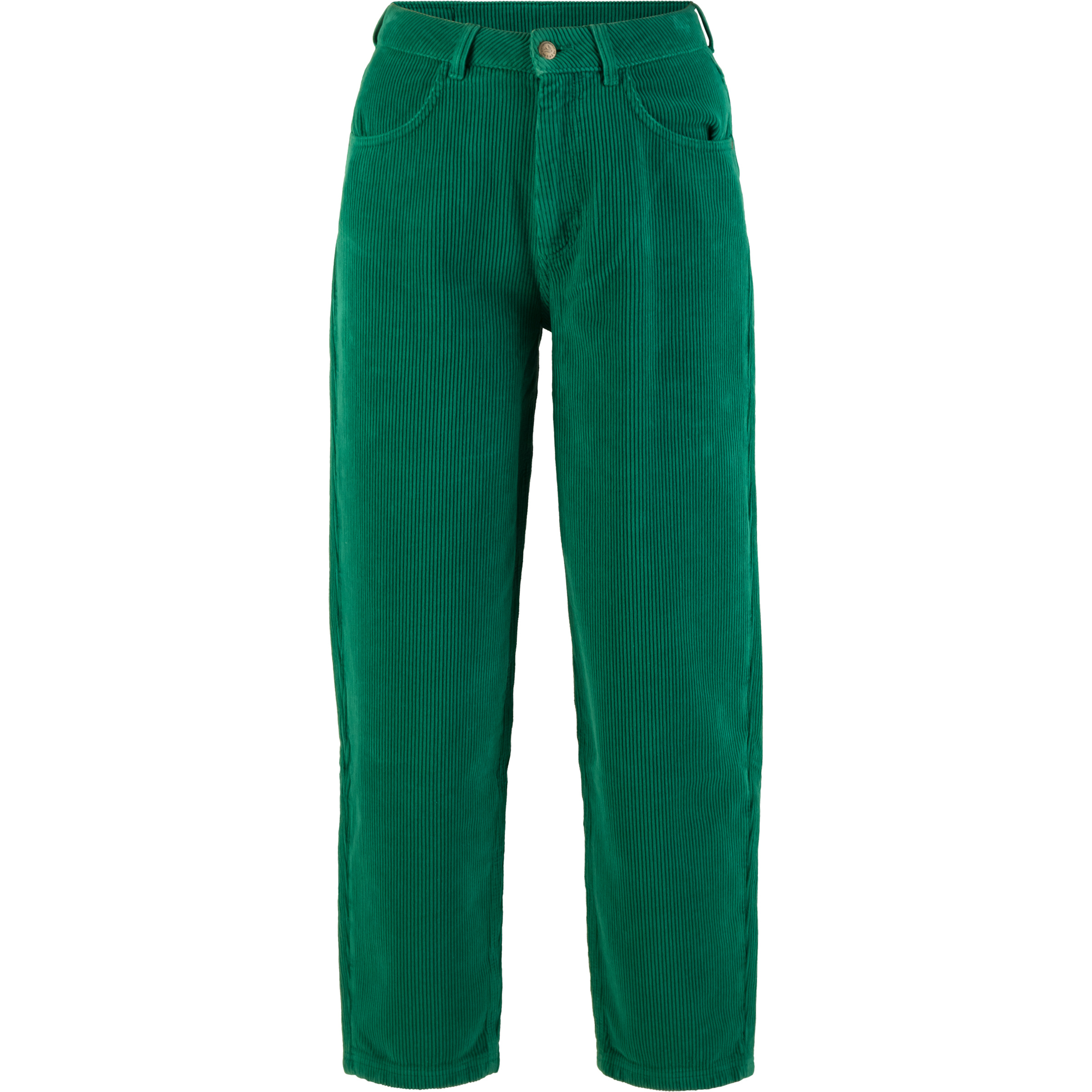 Blutsgeschwister High Waist Olotte Hose Damen Jeans & Freizeithose gruen Größe L Lifestyle Hautfreundlich