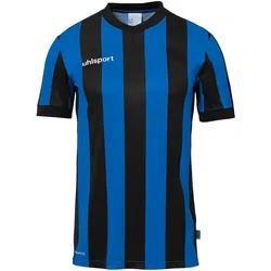 uhlsport Retro Stripe kurzarm Trikot Herren schwarz/azurblau S