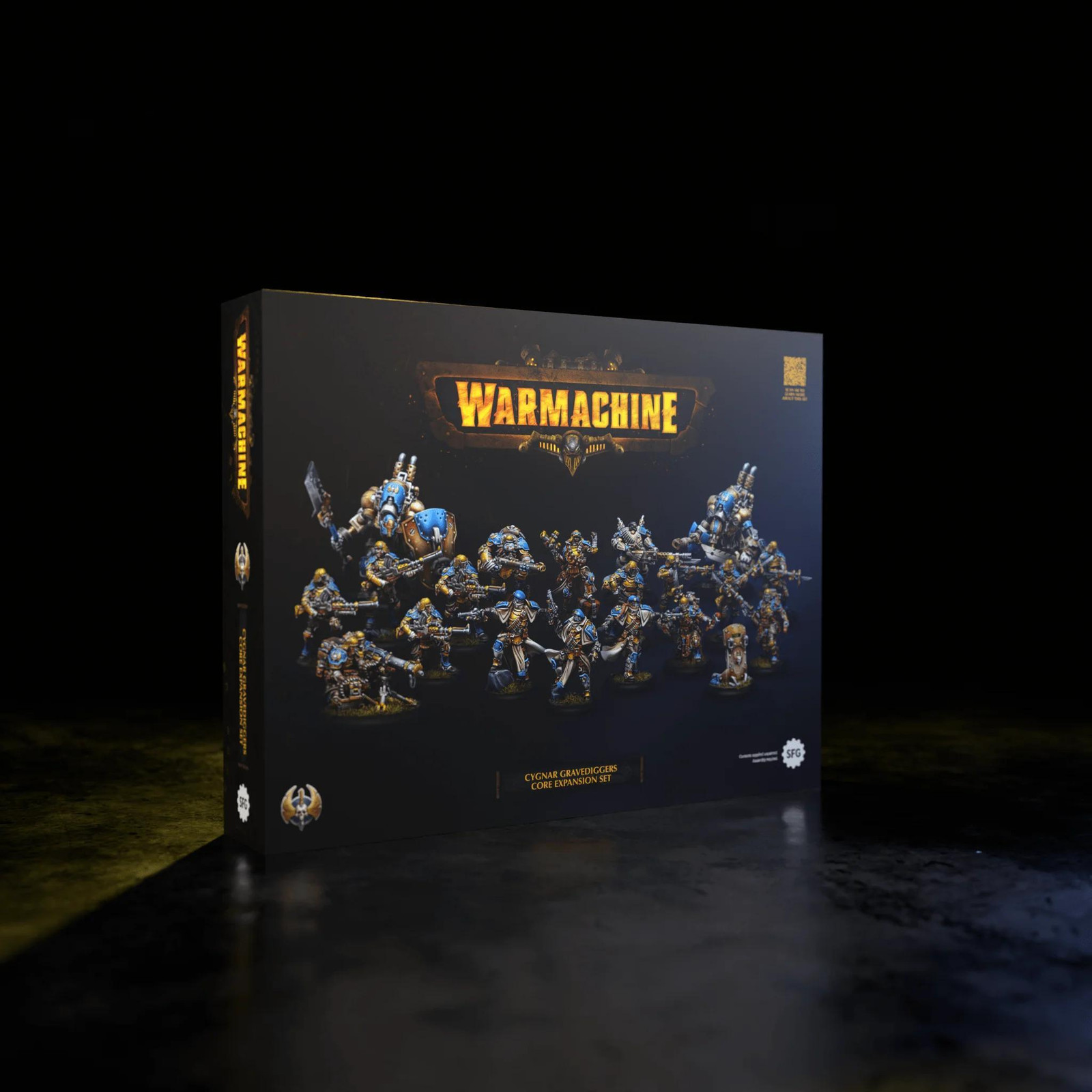 Steamforged Games Warmachine Cygnar Gravediggers Core Expansion Legeruitbreiding