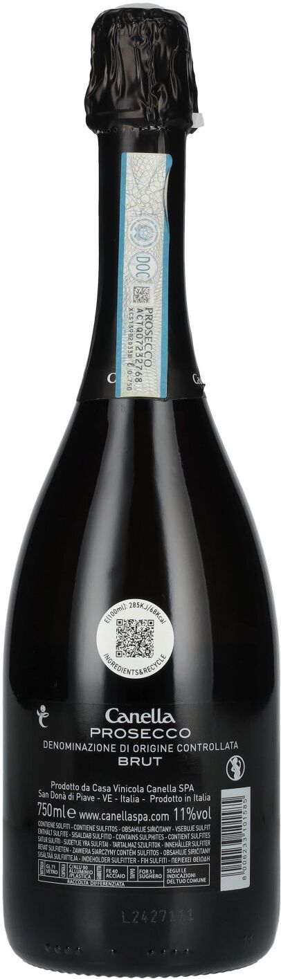 Canella Prosecco Canella LIDO Prosecco Brut DOC 11% Vol. 0,75l