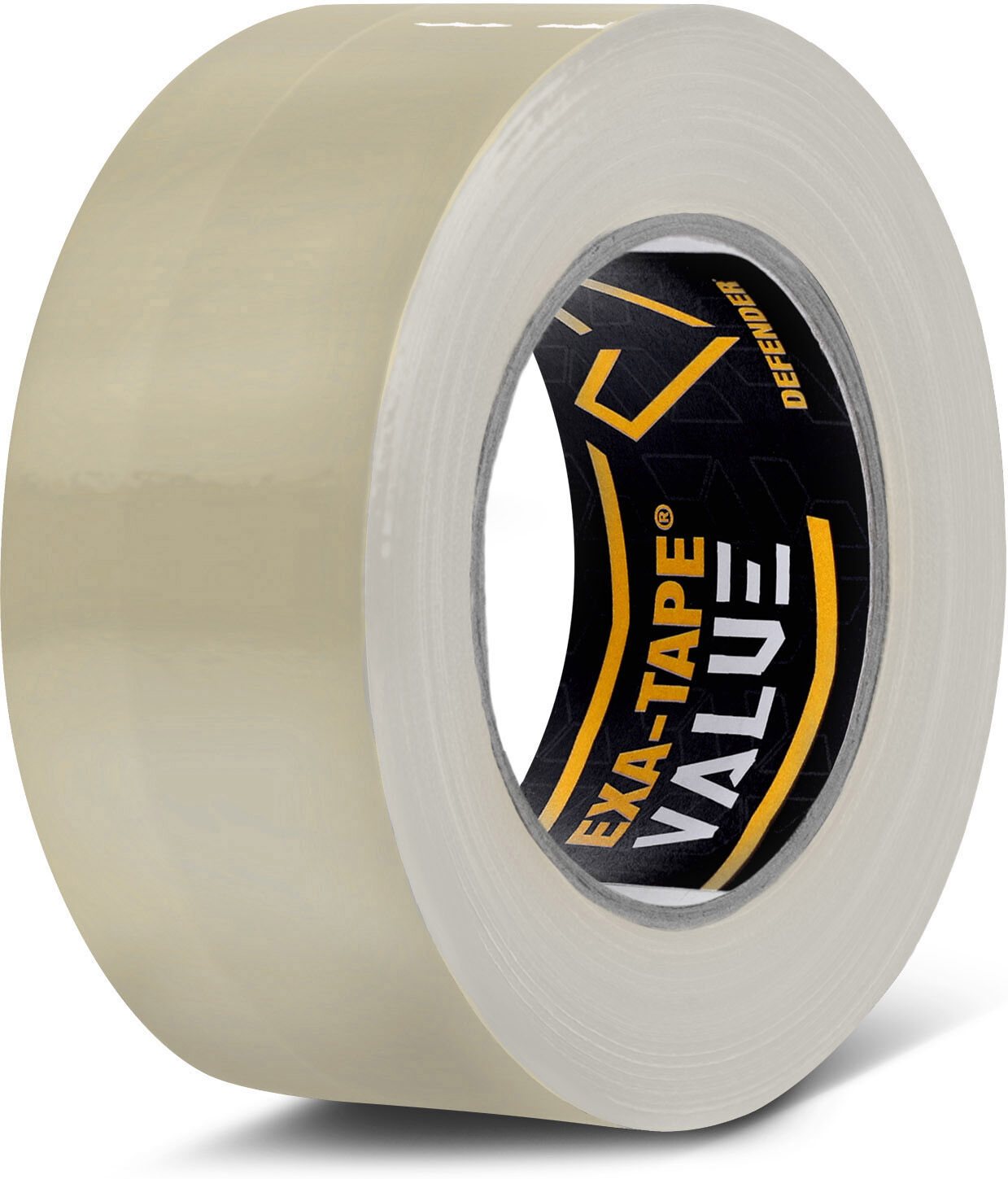 Defender Exa-Tape® Value T 50 D - Pvc Tanzboden-Klebeband   Transparent   50 Mm X 33 M