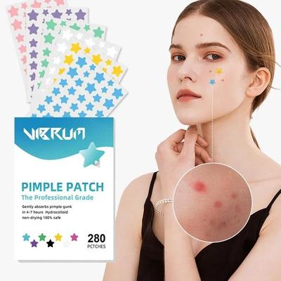 Uplift Treasures 280 Piece Colorful Star Pimple Patches For Acne Care 280 Piece Colorful Star Pimple Patches For Acne Care