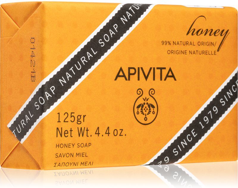 Apivita Natural Soap Honey cleansing bar 125 g