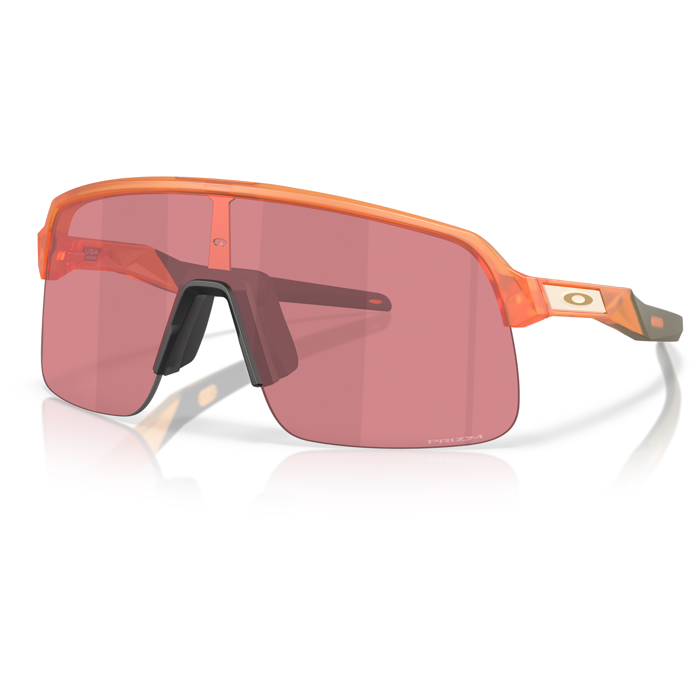 Oakley Sutro Lite S Sportbrille Sportbrillen & Sportsonnenbrillen trans ginger-prizm dark golf Rennrad | Trailrunning | Bergsteigen