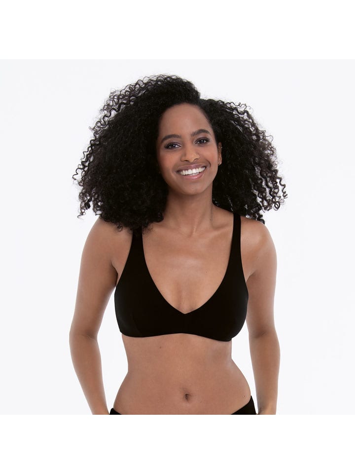 Anita Bikini-Oberteil "Pure" in Schwarz - 38E-Cup