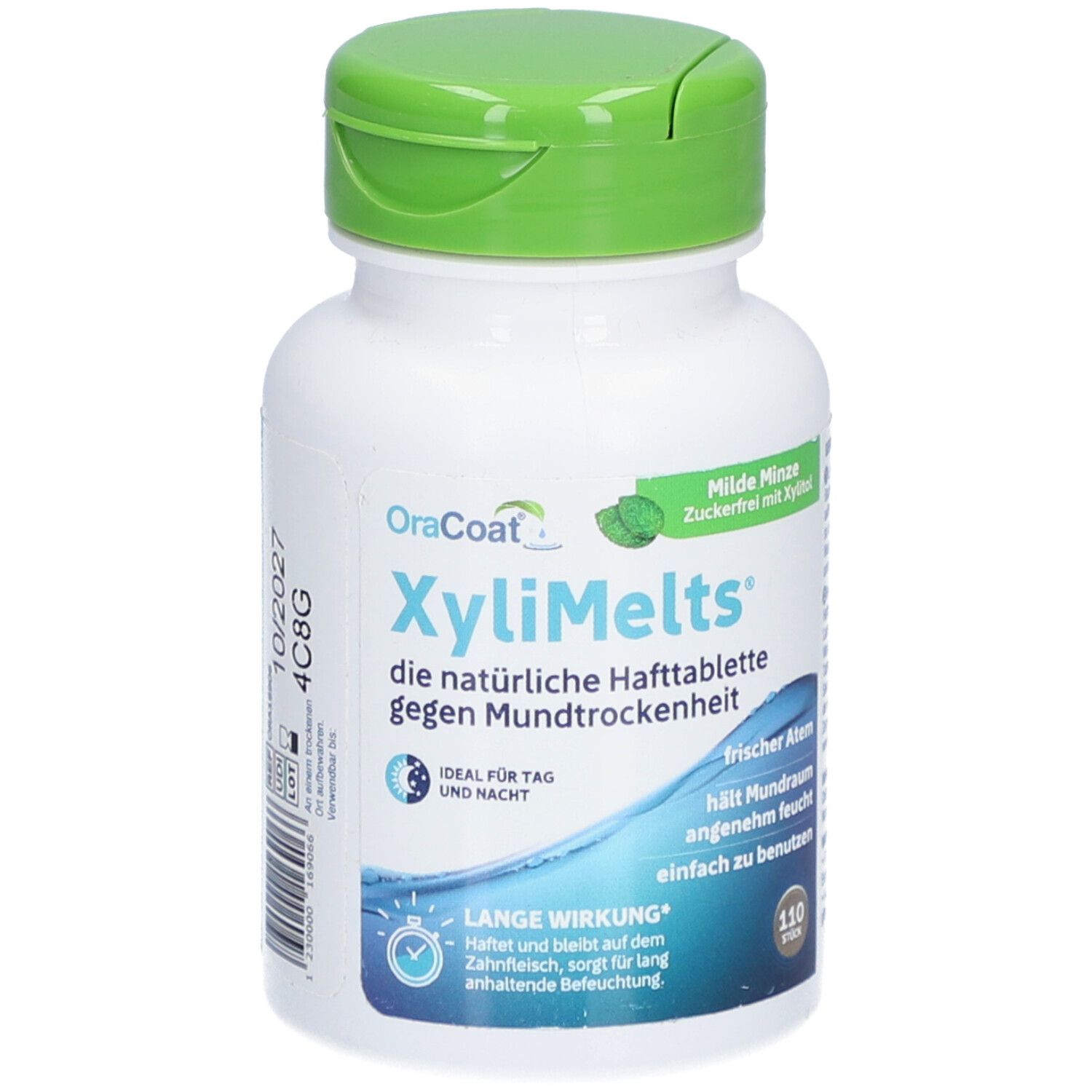 Xylimelts Hafttabletten milde Minze OraCoat 110 St Tabletten