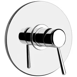 Gessi Goccia Fertigmontageset Wanne/Dusche für Unterputz-Mischer,1 Ausgang oben, 44676123, Farbe: Kupfer GHRC
