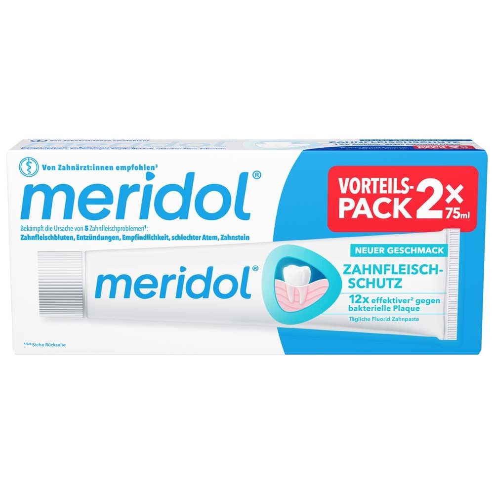 Meridol Zahnpasta Doppelpack 2x75 ml