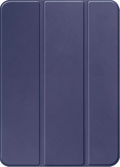 Just In Case Smart Tri-Fold Apple iPad Book Case Blauw