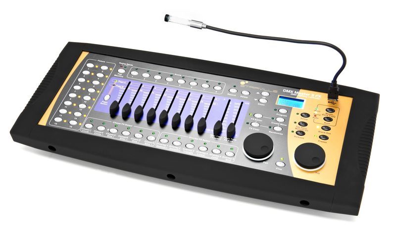Stairville DMX-Master 3 - FX Case Bundle resina fenolica marrone