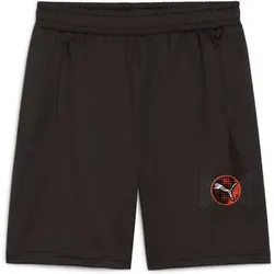 PUMA Kinder Shorts ACTIVE SPORTS Graphic Poly Shorts B, Größe 152 in Schwarz Schwarz