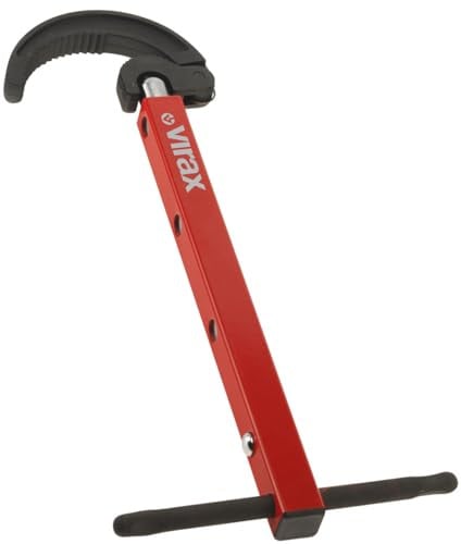 Virax Telescopische Wastafelmoersleutel - Rood
