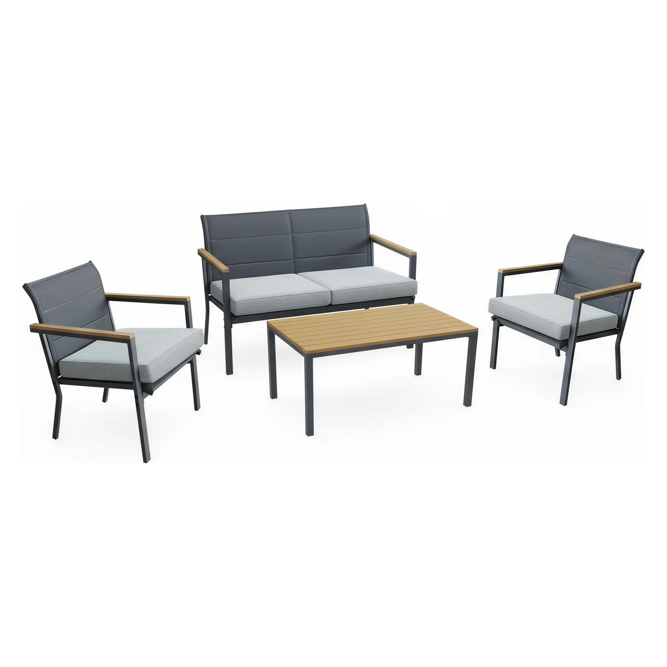 Acamp 56530 Lounge-Set 4tlg. chania (565301)