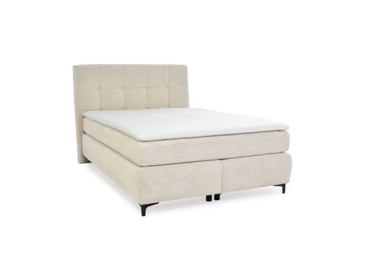 Trendstore Jale Boxspringbett in Cord in verschiedenen Größen