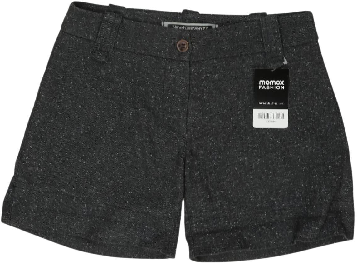 Ninety Percent Damen Shorts, Grau, Gr. W28, Viskose / Elasthan / Synthetik - Second Hand