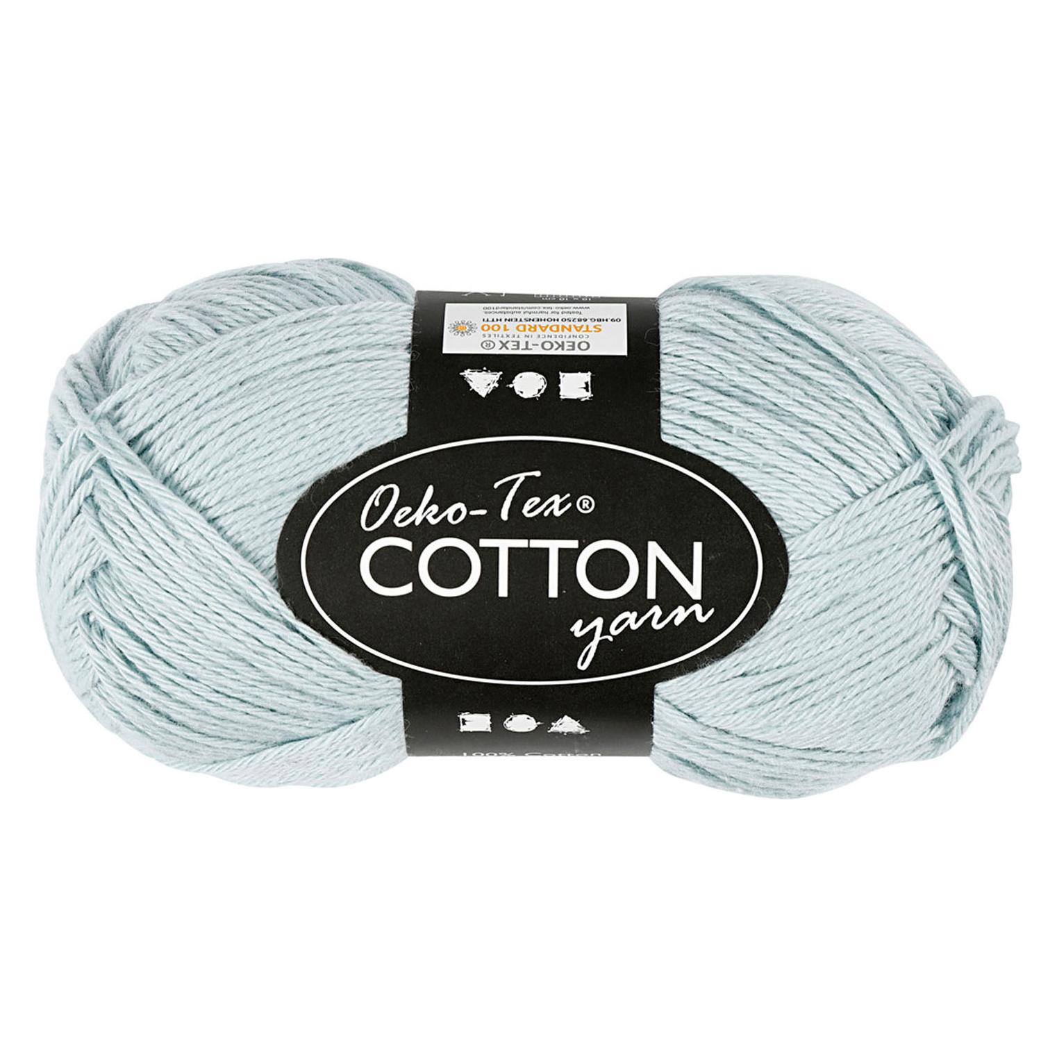 Creativ Company Katoengaren, Zacht Blauw, 50gr, 170m (170 m) (5712854339674)