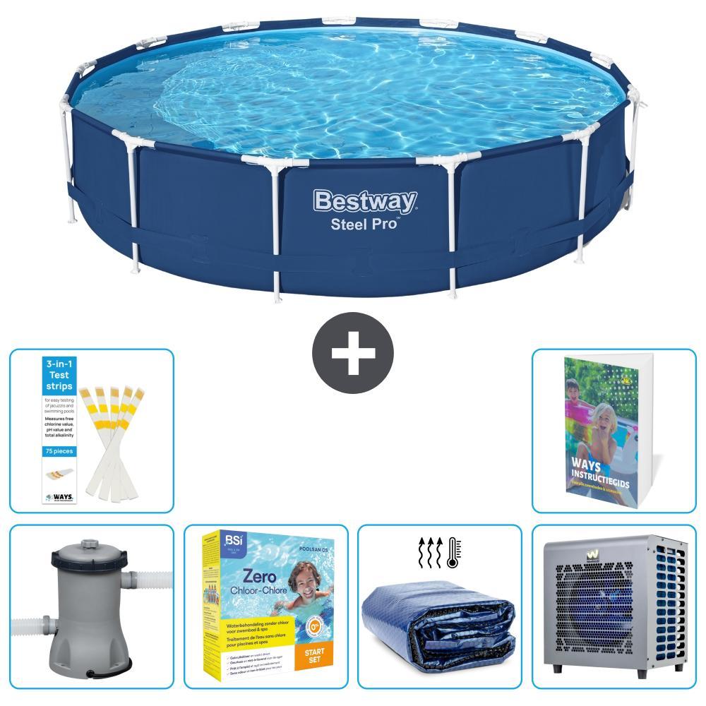 Bestway Steel Pro Rund - 396x84 cm - 5-teilig S331