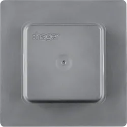 Hager WDA3600 Schutzhaube für Steckdosen SCHUKO und Schalter Zubehör grau