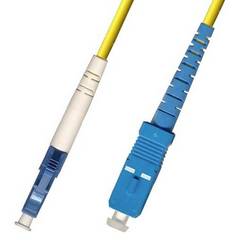 MicroConnect FIB461001 Glasfaser LWL Anschlusskabel 1 m Gelb