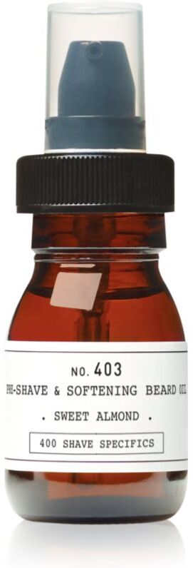 DEPOT NO. 403 PRE-SHAVE & SOFTENING BREAD OIL pre-shave oil Sweet Almond 30 ml