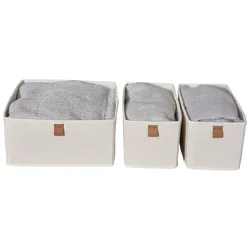 LOVE !T STORE !T Aufbewahrungskörbe-Set Premium, beige