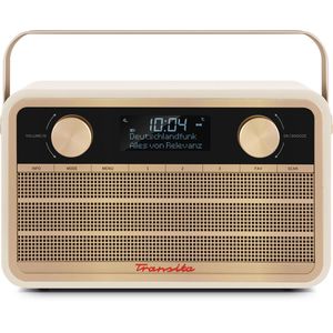 TechniSat Radio Transita 120 DAB+, Akku, beige