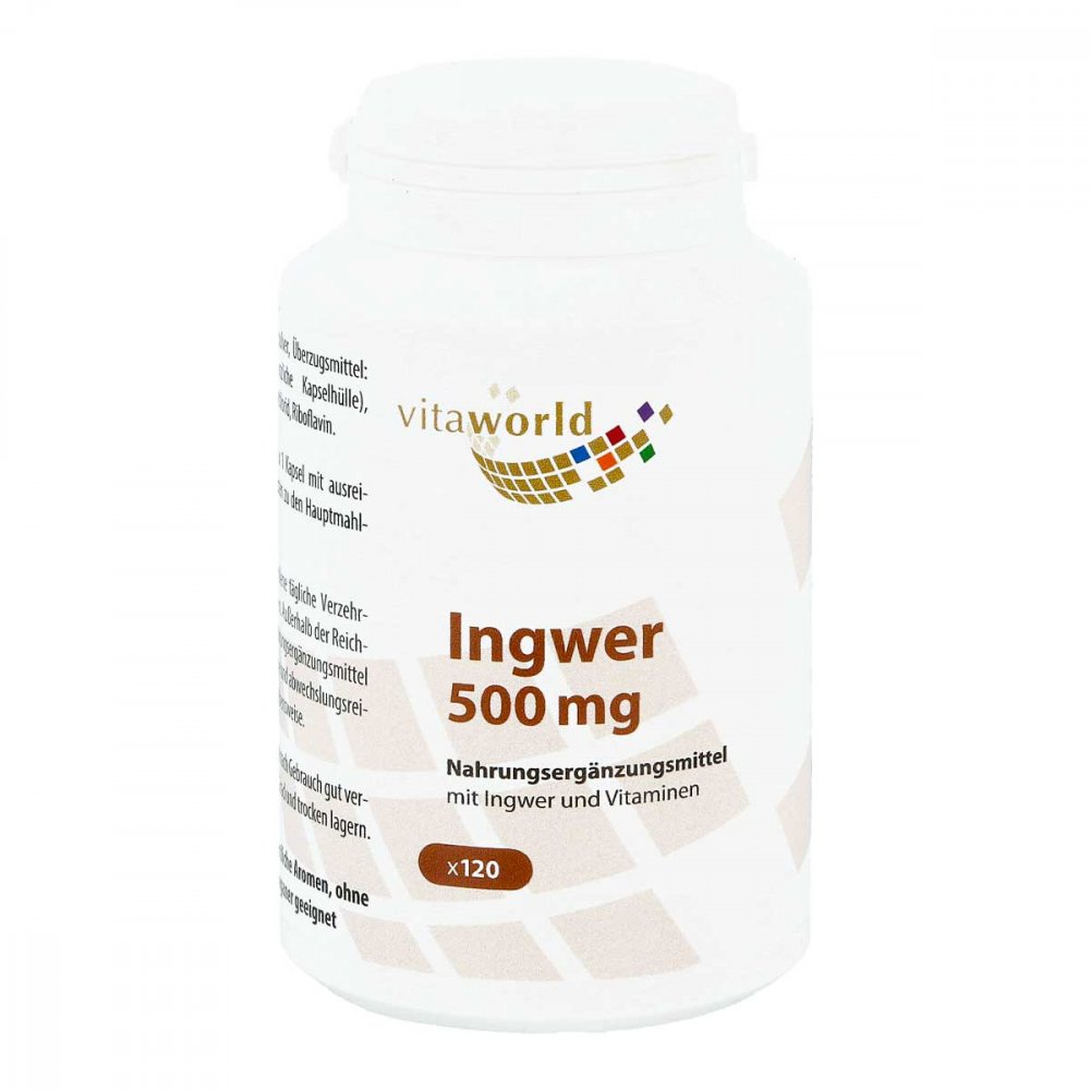 Vita World GmbH Ingwer Kapseln 500 mg 09771503