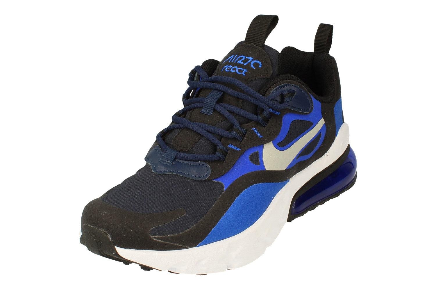 Nike Air Max 270 React Gs Marineblauwe Sneakers