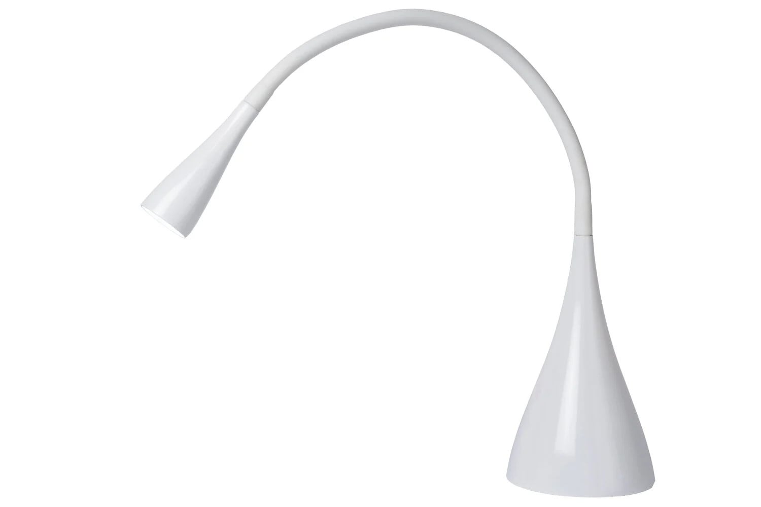 Lucide Zozy LED Bureaulamp - Wit - Dimbaar - Warm Wit