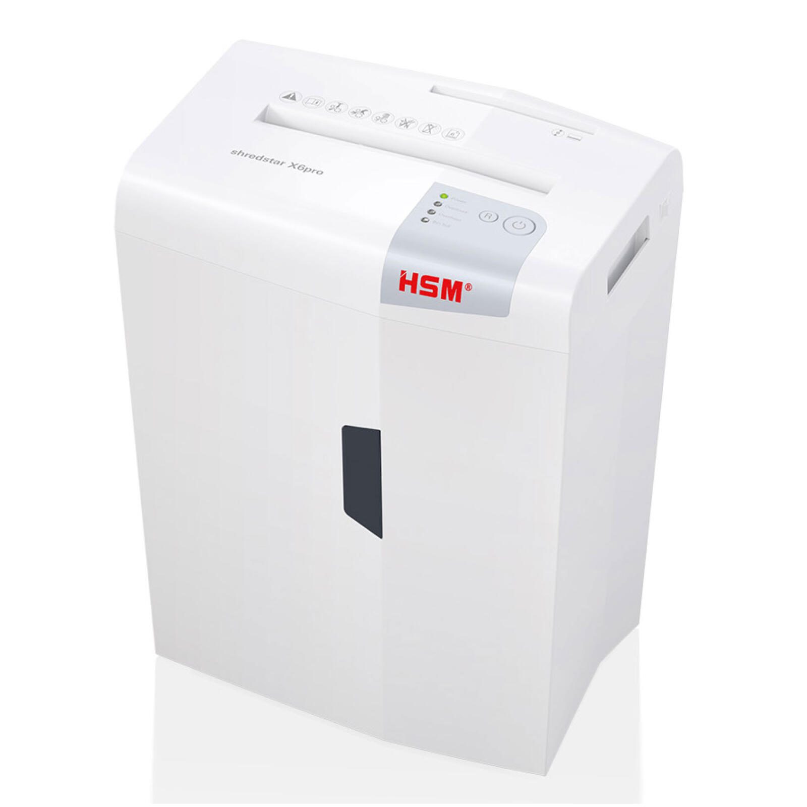 HSM Aktenvernichter shredstar X6pro - Sicherheitsstufe 5 - Partikelschnitt - 2 x 15 mm - 6 Blatt 1046111