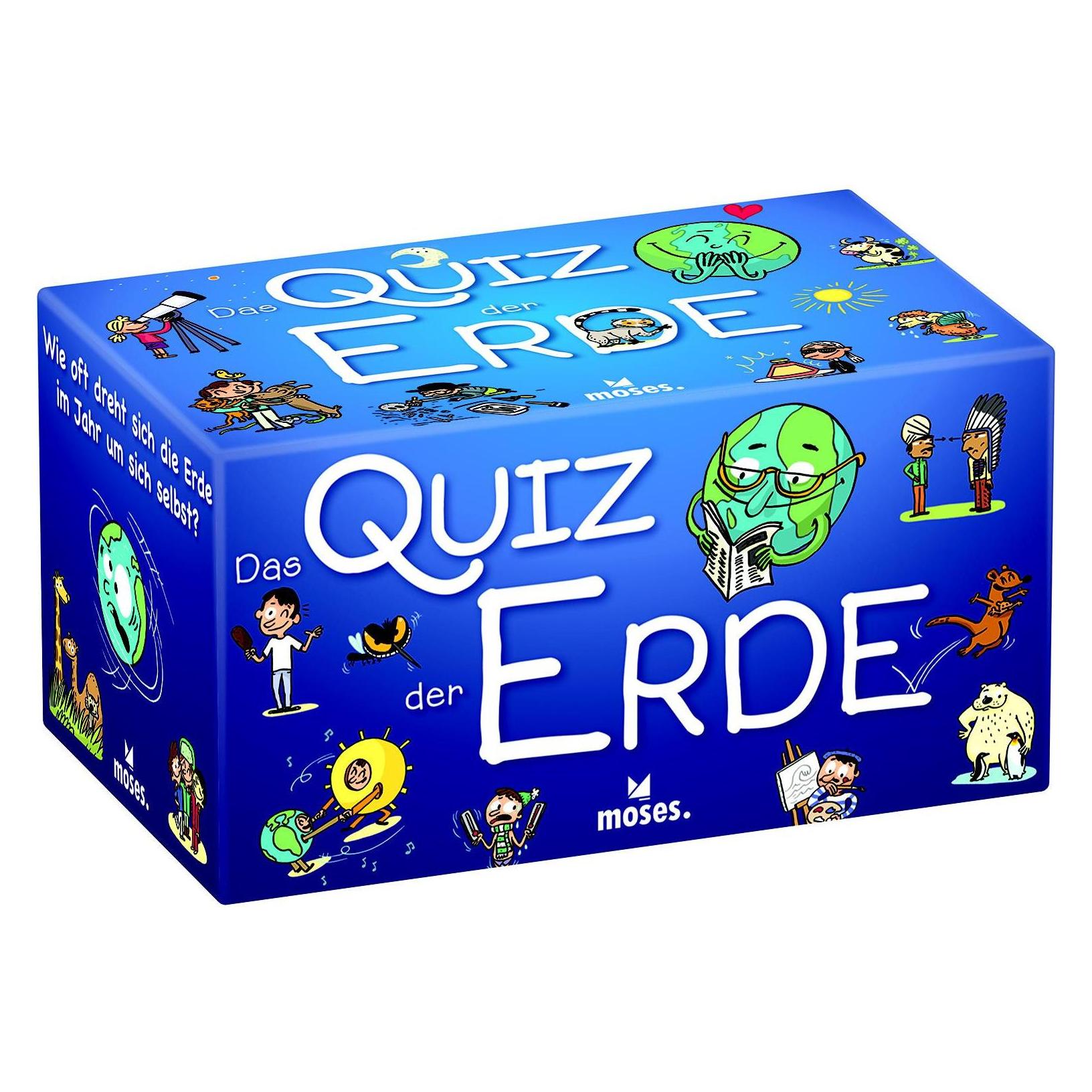 Moses Das Quiz der Erde (Deutsch, 2 - 5 Spieler) (90325)