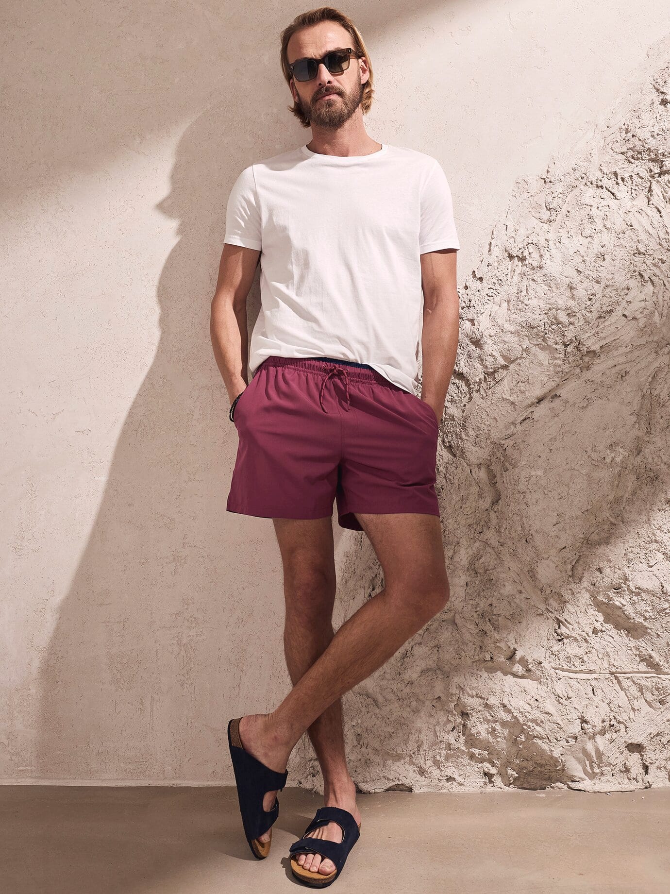 Mey & Edlich Resort-Badeshorts Rosa L