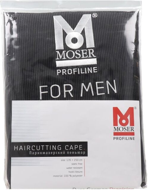 Moser For Men Capa Barbero Poliester 135 x 150 cm