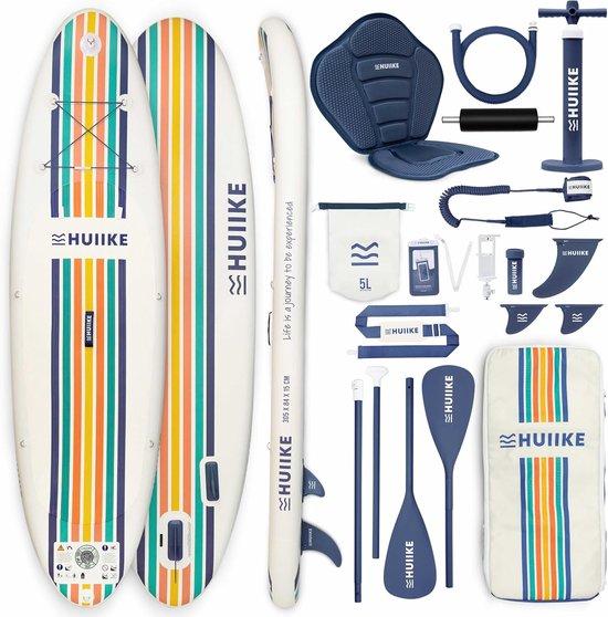 Stand-Up-Paddle-Board, 305 x 84 x 15 cm - Aufblasbar mit Zubehör - Ausgezeichnete Stabilität - Kann als Paddleboard und als Kajak verwendet werden