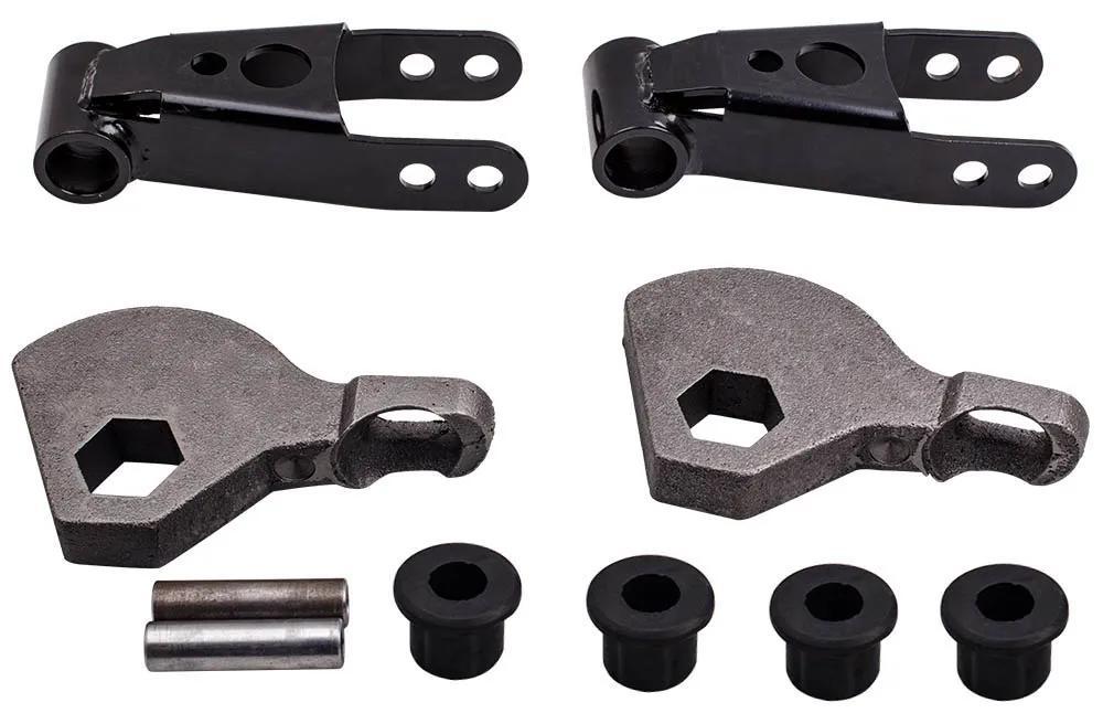 Auto Höherlegungssatz - Verstellbares Fahrwerks Lift Kit - Torsionsschlüssel vorne 2,5-7,6 cm - Heck Shackles 5,1 cm - Für Dodge Durango 4WD 1998-2003