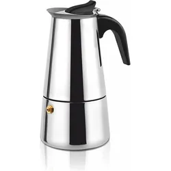 Haeger CP-06S.001A, Espressokocher, Silber