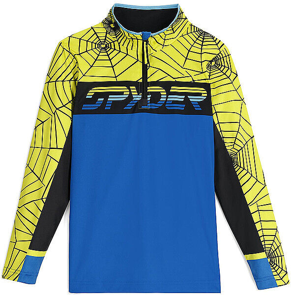 SPYDER Jungen Unterzieh Zipshirt Ryder schwarz   140 B