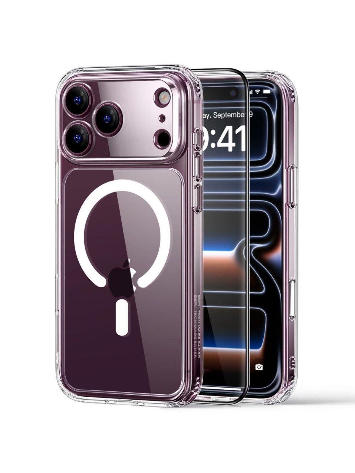 ESR Classic Hybrid MagSafe Case for iPhone 18 Pro / 17 Pro - Clear