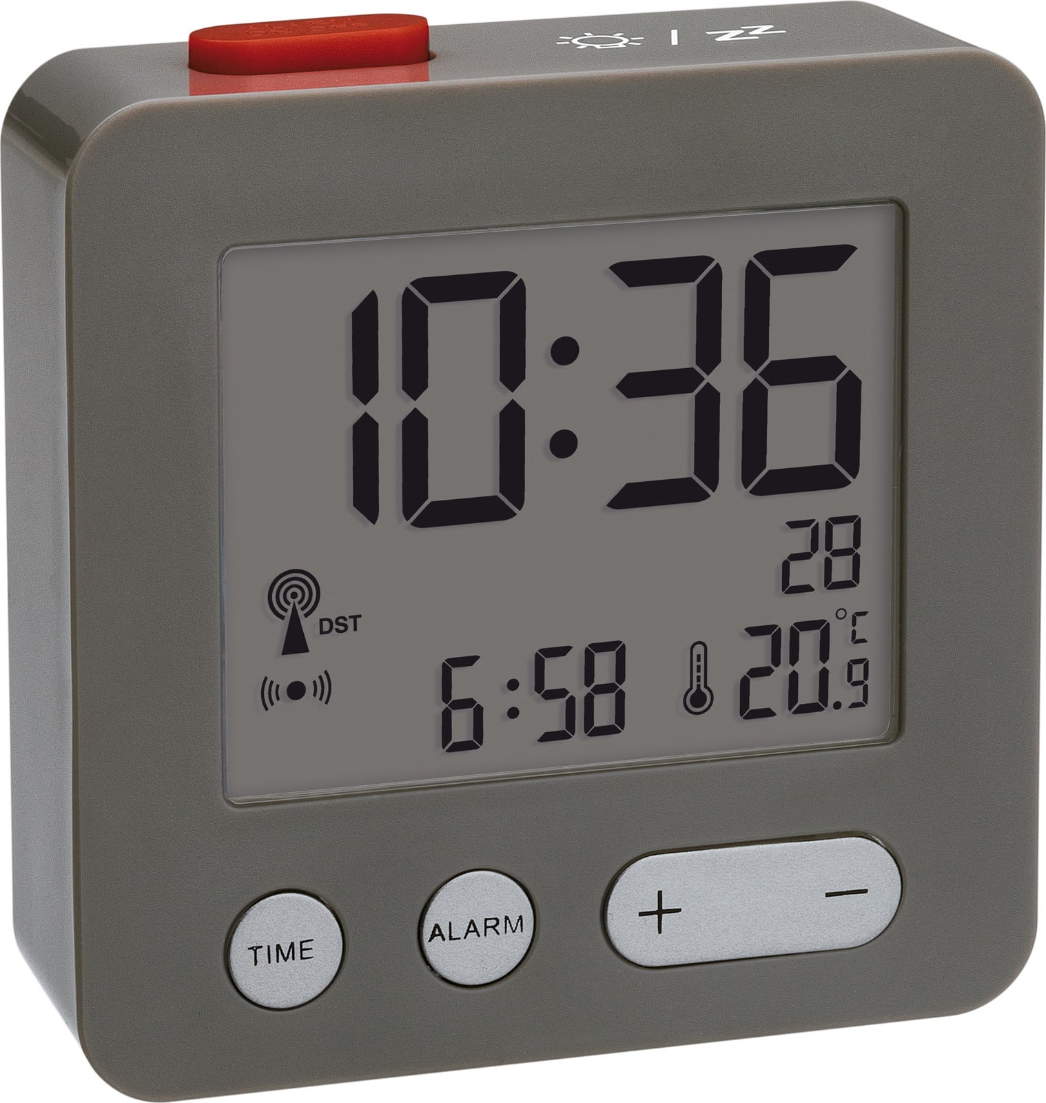 TFA Dostmann Digitale radio-wekker met kamertemperatuurindicator 60.2545.10