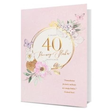 Nuance Karte B6 Hochzeitstag 40 (47597417)