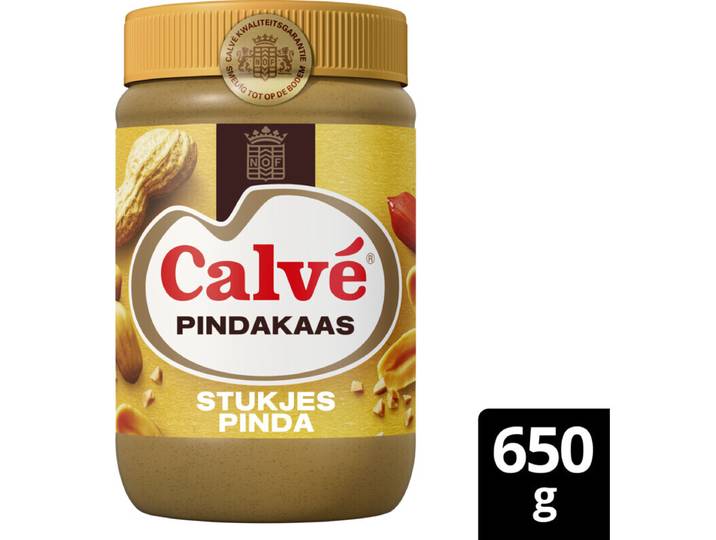 Calve Crunchy Pindakaas - 650 g