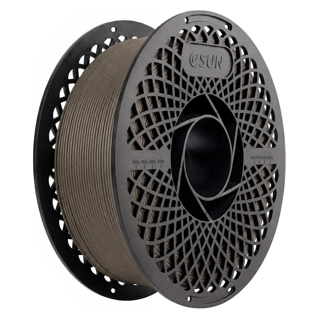 eSUN ePLA-CF Carbon Braun Filament 1.75mm 1Kg (PLA, 1000 g, 1.75 mm) (EPLA-CF-P175C1)