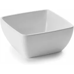 LACOR Salatschüssel CLASSIC WHITE aus Melamin 13x13x6 cm 0,5 L
