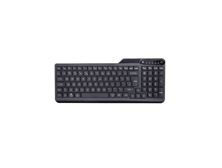 HP Clavier Bluetooth multi-périphériques 460, Taille réelle (100 %), Sans fil, Bluetooth, Clavier mécanique, Noir 7N7B8AA#ABB