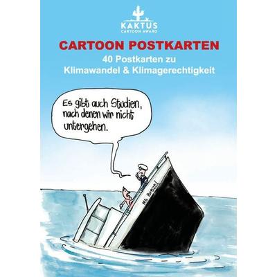 Cartoon Postkarten - Klimawandel, Karte von , Scherz & Schund Fabrik e.U., 978-3-903055-80-3