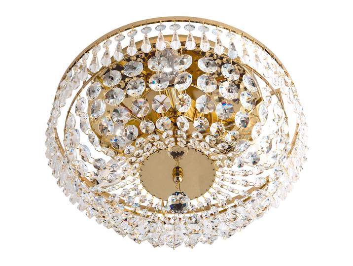 Briamond Deckenlampe Sheraton gold Messing/Kristall B 35 cm