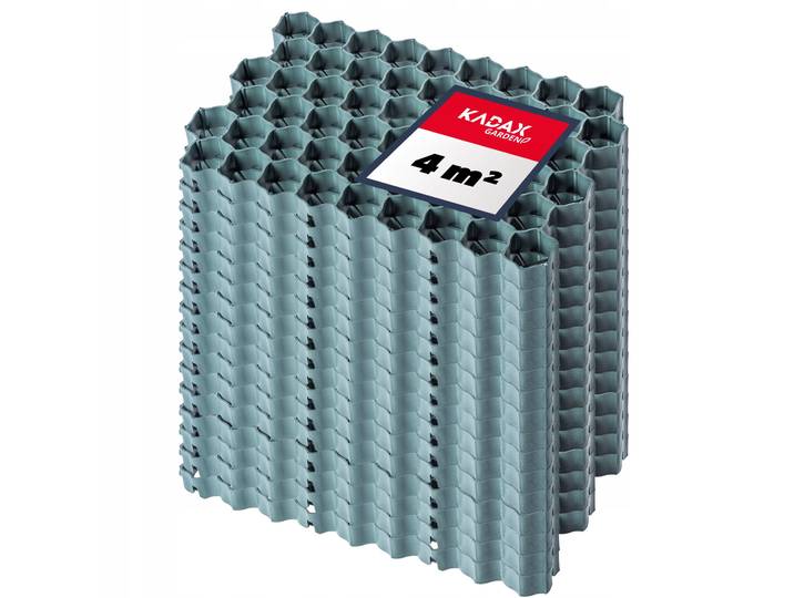 KADmankind-Grille GeokrMiParking, 60x40x4cm, plaque d'allée, 16x