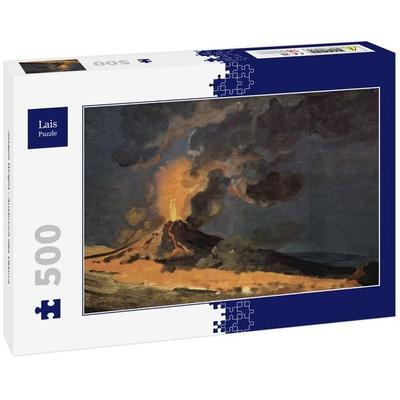 Lais Puzzle Joseph Wright - Ausbruch des Vesuvs 500 Teile