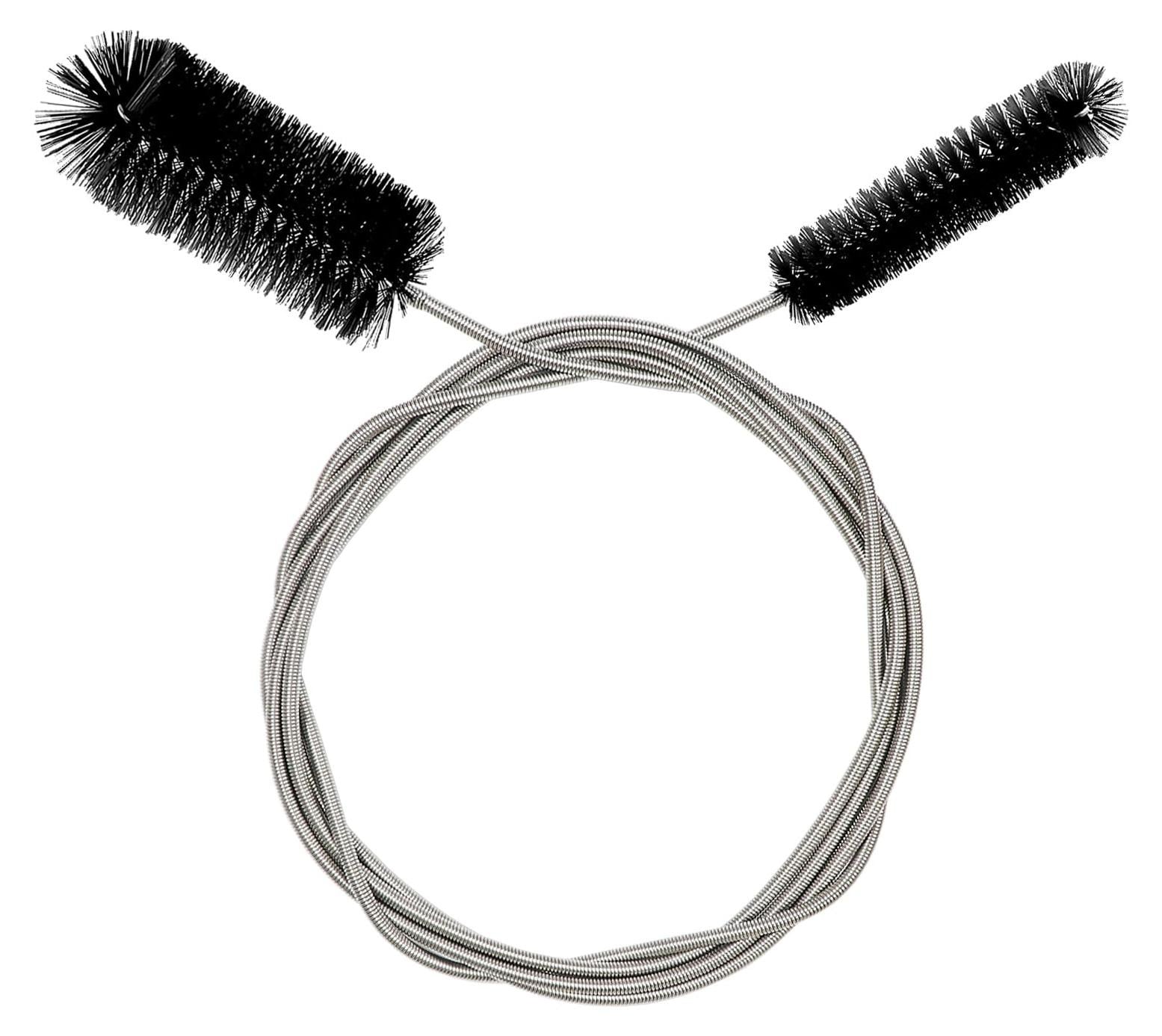 Lustrens flexibele reinigingsborstel met dubbele kop, 200 cm